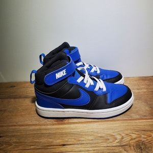 Nike Kids' Court Borough 2 High Top Sneakers Size 11C